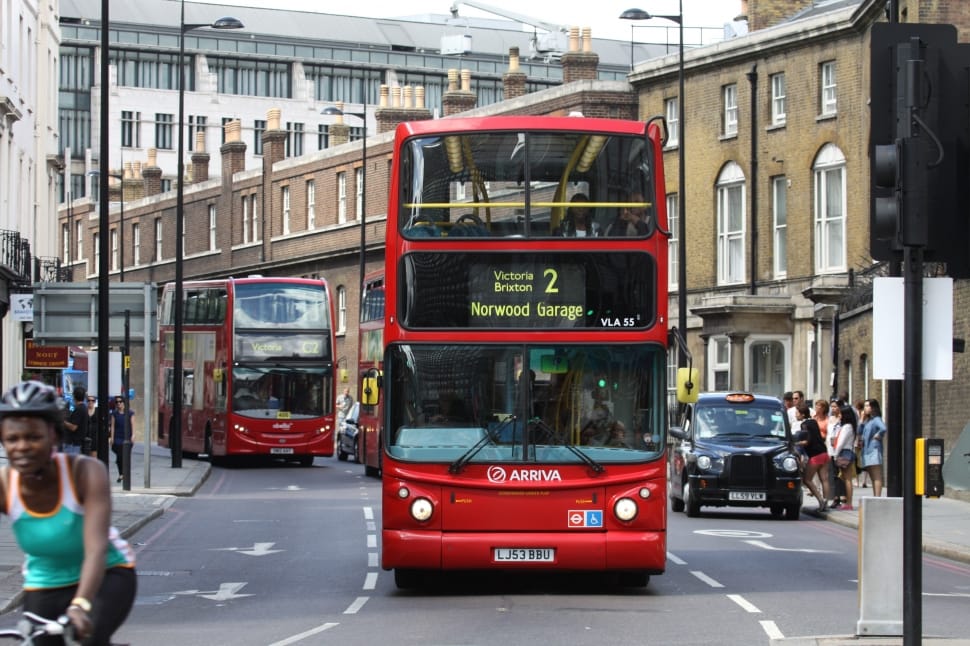 Vehicle: Double Decker Bus Location: London, England