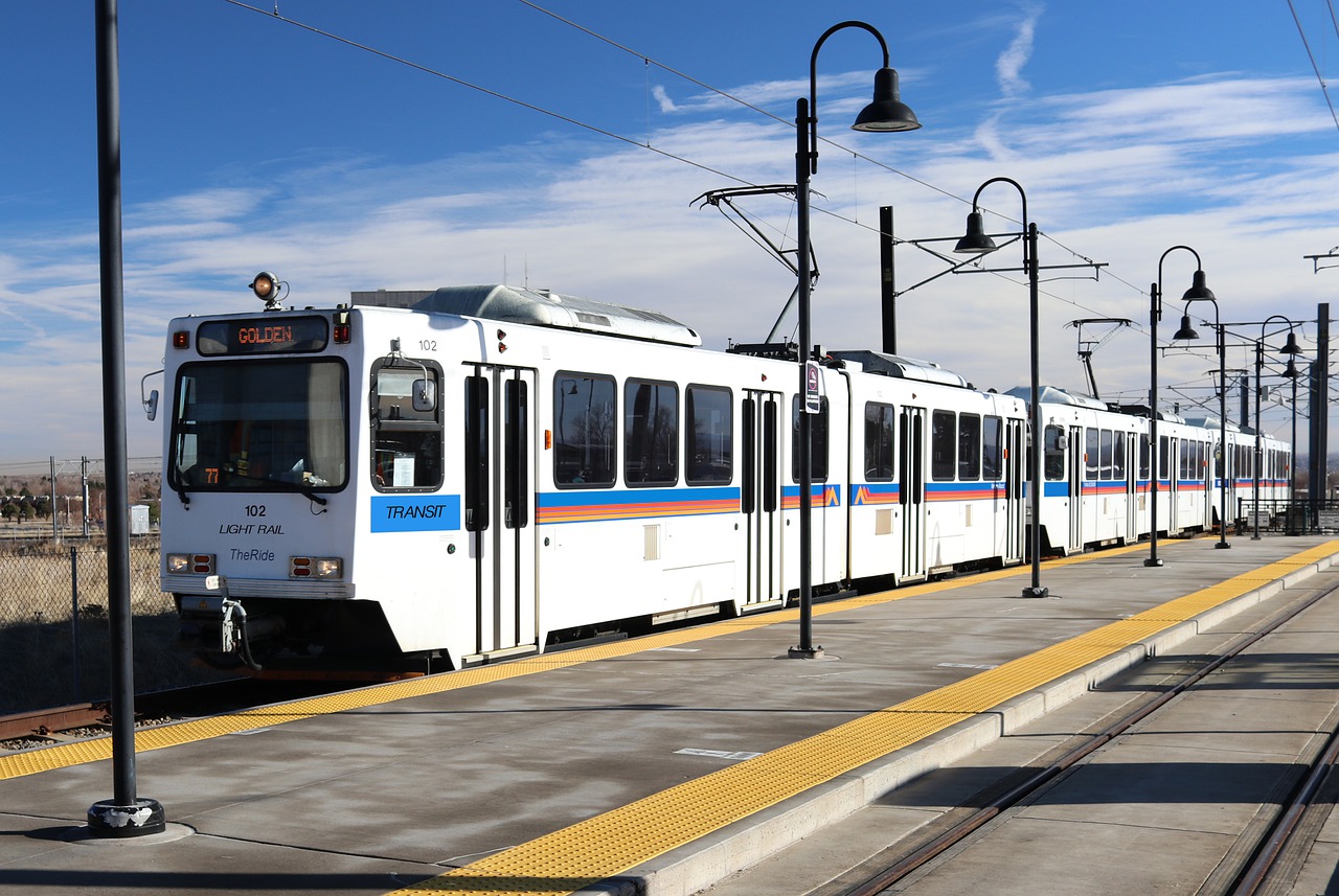 Vehicle: Light Rail Location: Denver, Colorado