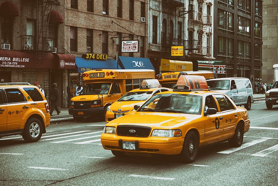 Vehicle: Taxi Location: New York City, New York