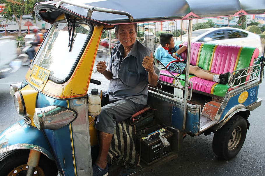 Vehicle: Tuk Tuk/Rickshaw Location: Thailand