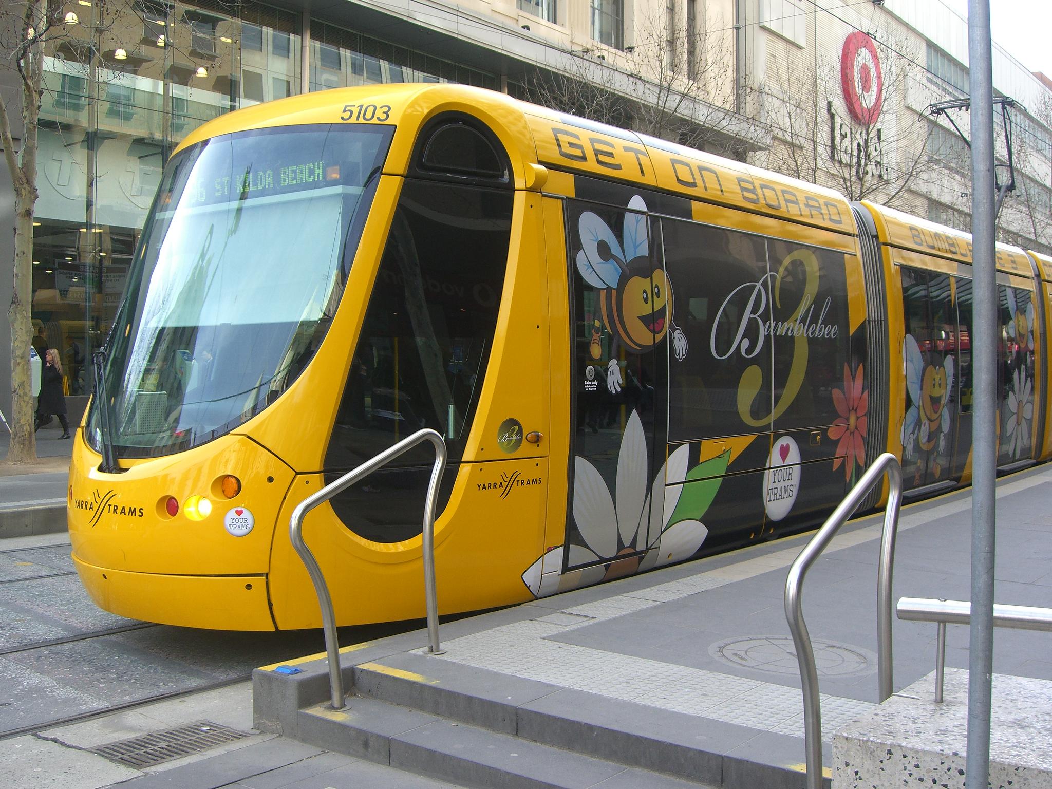 Vehicle: Yarra Tram Location: Melbourne, Australia